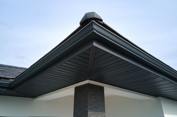 Steel Rain Gutter Installation in Carrollton